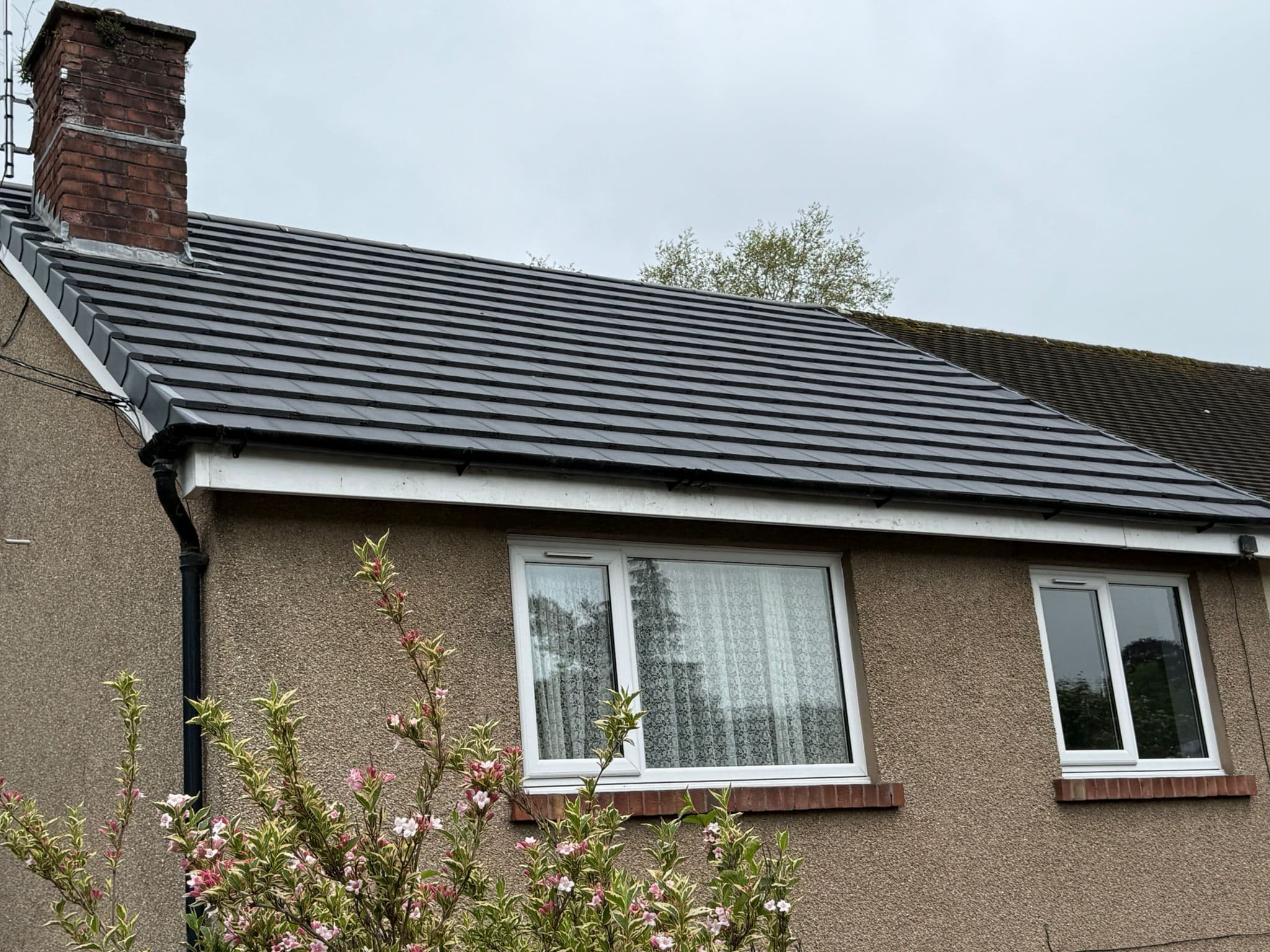 Completed Gutter System