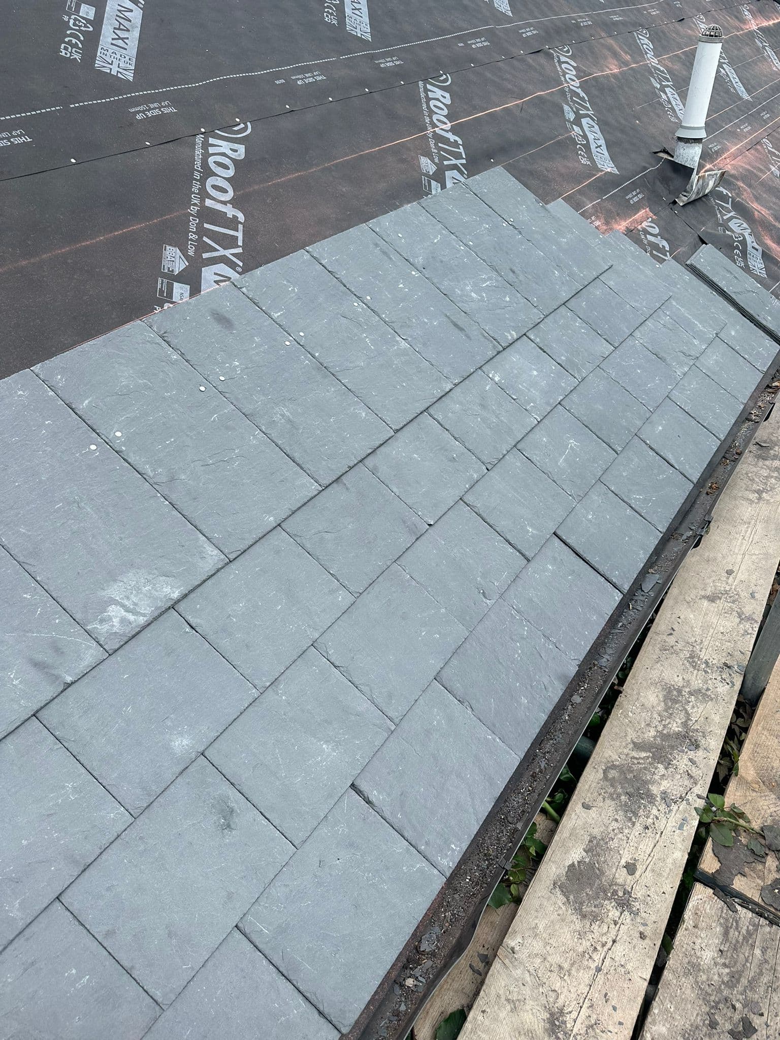 Slate installation Hexham
